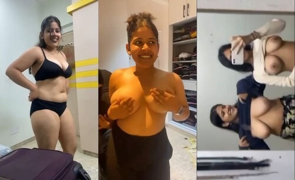 Sexy Lesbo Girl Shows Boobs