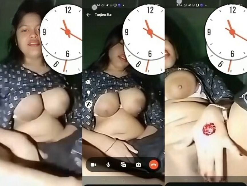 Horny Indian Girl Shows Big Boobs And Fingering Video Call
