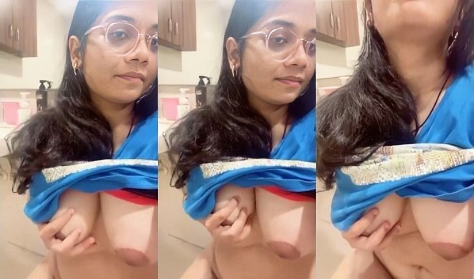 Cute Indian Girl Play With Her Boobs Gentle Press