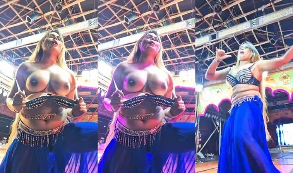 Nisha Maharana Showing Her Boobs In Dance Show