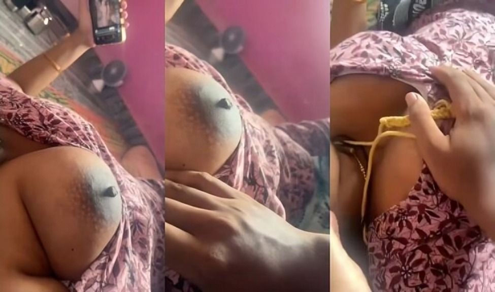 Indian Bhabhi Boobs Pressing By Hubby