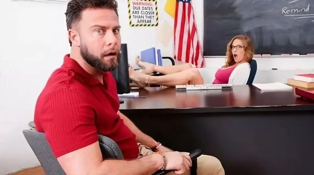 [CaughtFapping] Annie King – Parent-Teacher Meating