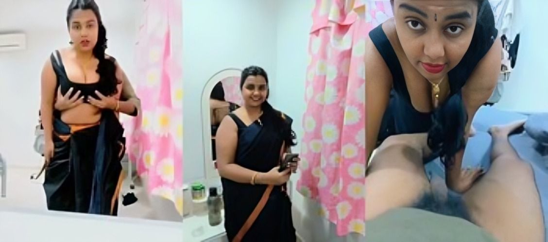 Famous Tamil Kruthika Latest Blowjob Saree Show (updates)