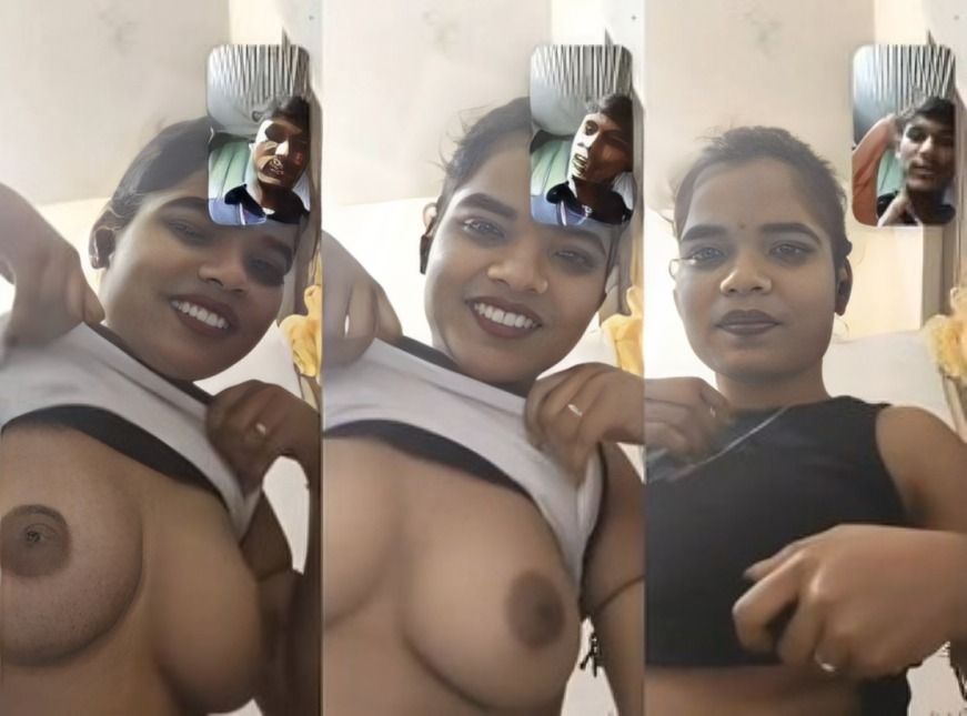 Sexy Indian Mal Shows Her Boobs On Vc