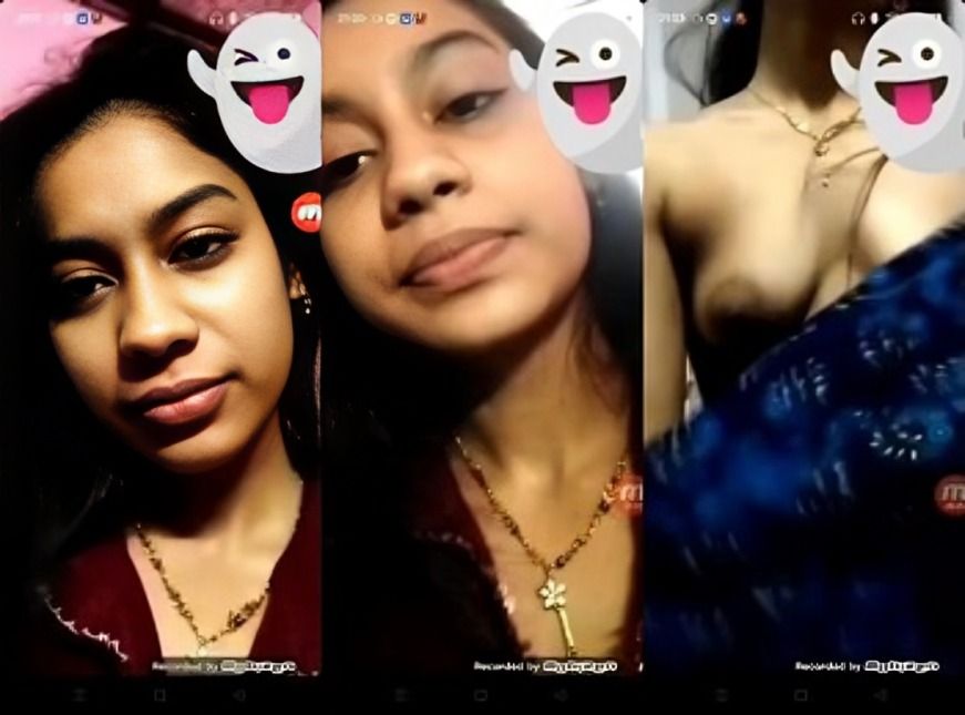 Hot Indian Mal Shows Boobs On Vc With Lover