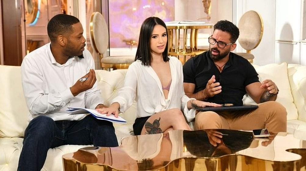 [PornWorld] Adventurous Boss Lucy Mendez Turns Weekend Work Session Into An Intense Dp Threesome