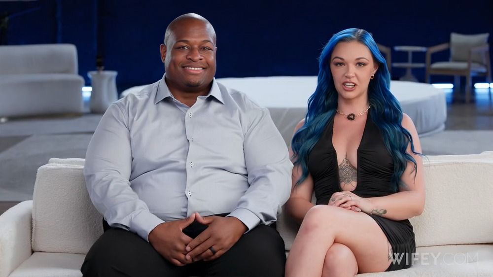 [Wifey] Kira Mckay And Jerome – New Bride Rides Cock While Hubby Watches