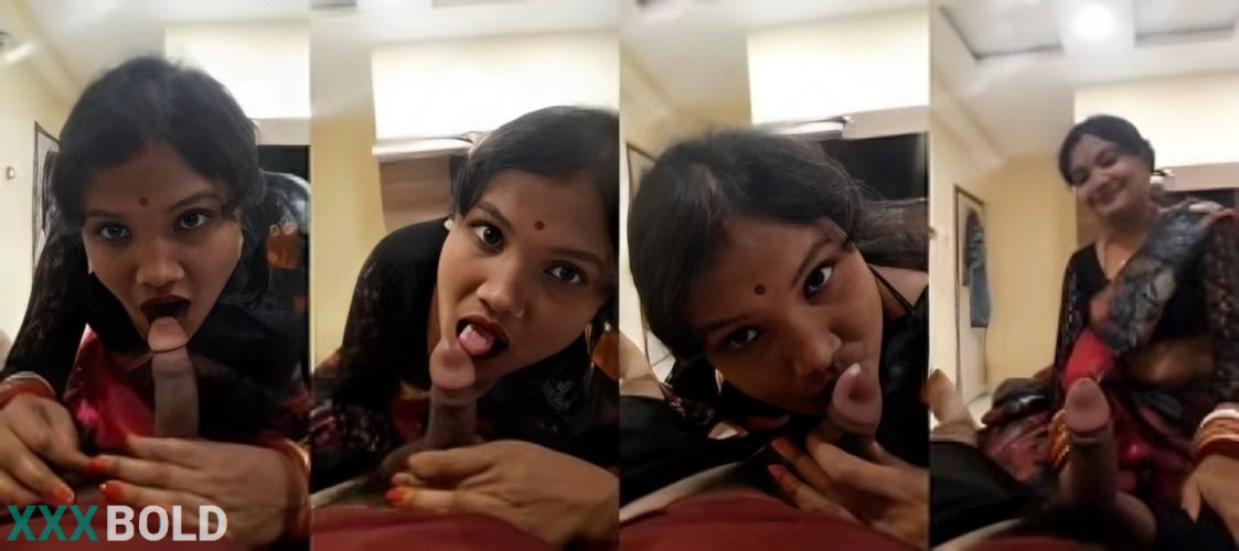 Indian Bhabhi Sucking Hubby Dick