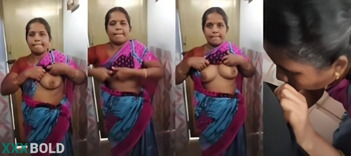 Indian Tamil Aunty Shows Boobs And Sucking Dick