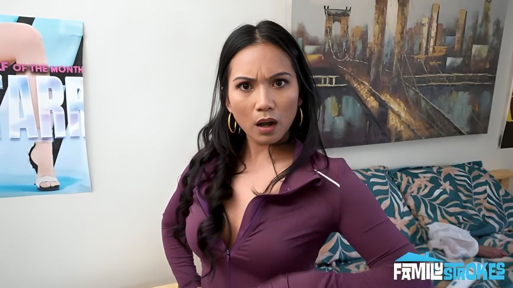 [PervMom] Lana Violet – “ah, Fuck! She Found My Goon Cave!” Immersion Therapy With Lana