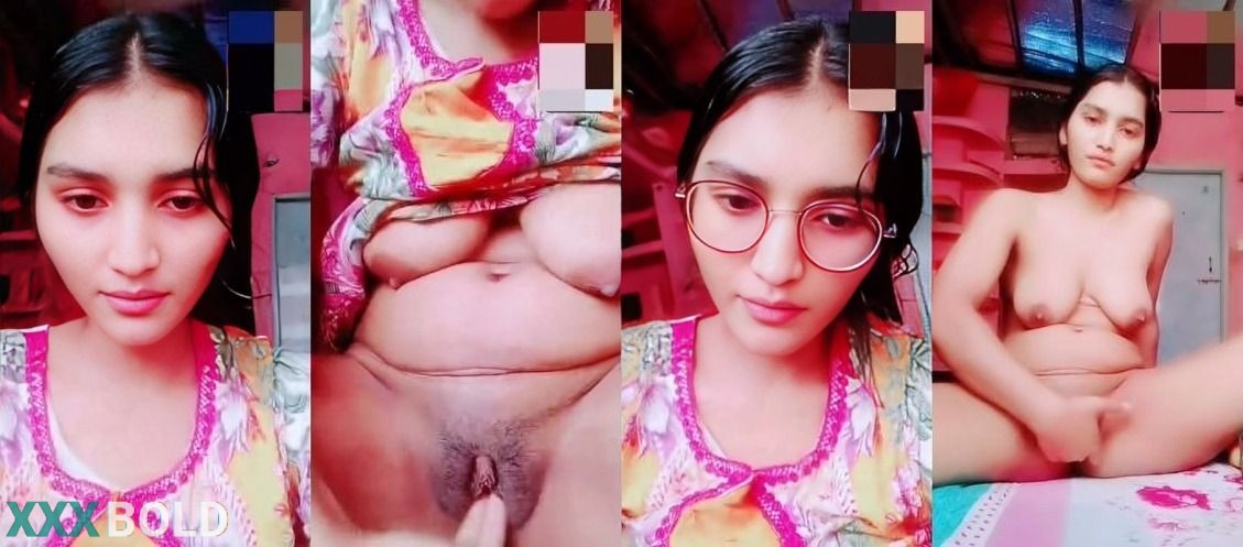 Cute Desi Chasmish Girl Shows And Fingering