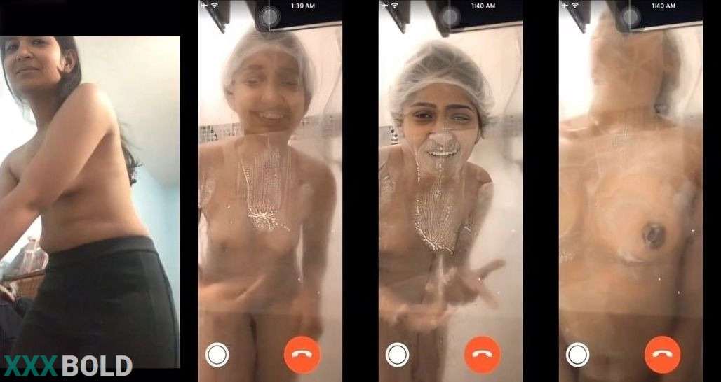 Sexy Desi Girl Striping And Shows Bathing For Lover