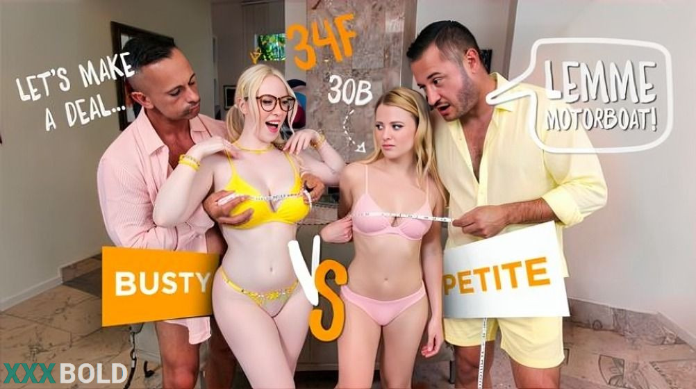 [DaughterSwap] Gigi Sweets, Paris White – Polar Opposites Busty Vs Petite Swap