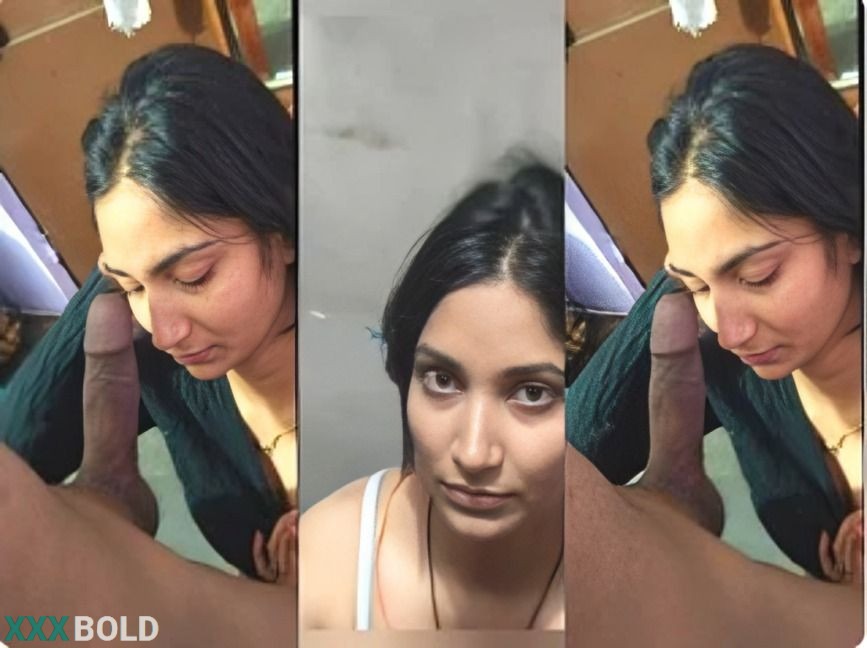 Horny Gf Playing With Dick