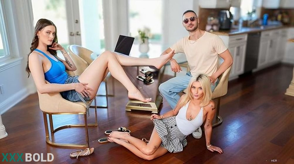 [LoveHerFeet] Emma Rosie, Olivia Madison – Three’s A Party