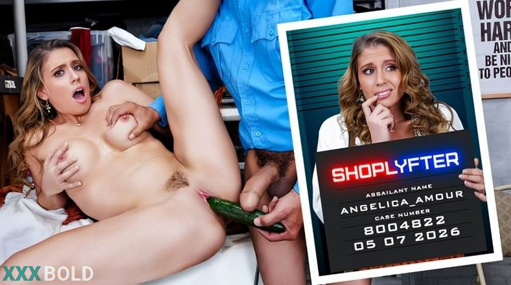 [Shoplyfter] Case No  8004822 – Angelica Amour, The Cucumber Thief