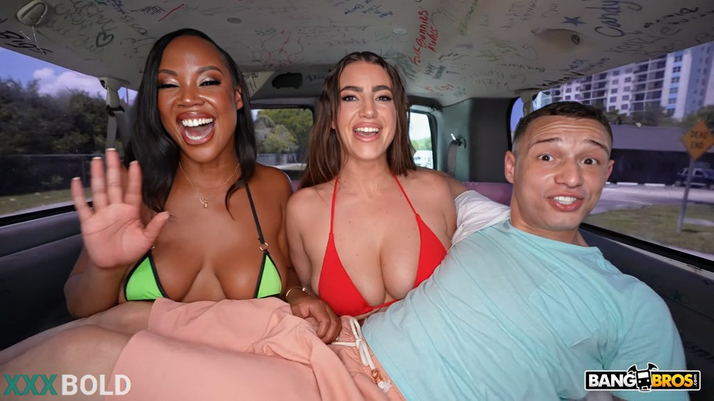 [BangBros] Koda Monroe, August Skye – Two Big Oiled Asses Get Fucked By Johnny