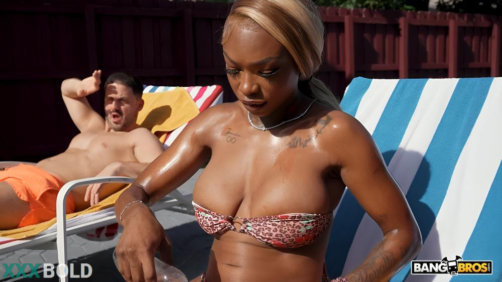 [BangBros] Russian Creamx – Oiled Big Titty Ebony Loves To Fuck